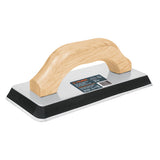 Flota de goma 5/8" acabado extra liso con mango madera truper