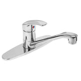 Mezcladora de fregadero onoando cuello largo de plastico foset basic abs