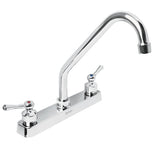 Mezcladora de fregadero 8" cuello largo puños palanca de plastico foset basic abs