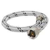 Manguera wc, 7/8 x 3/8 x 40 c, acero..