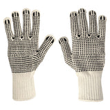 Guantes de alodón con puntos blancos talla unica pretul