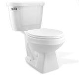 Inodoro redondo blanco 4.8 tulpan cato