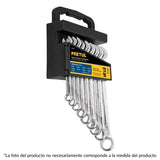 Juego de 9 llaves combinadas desde 3/8" hasta 7/8" pretul..