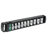 Cubos meanios torx juego de 10 piezas entrada 1/2" ortos truper..