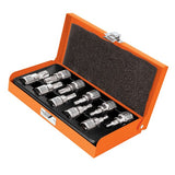 Juego de cubos punta torx 10 piezas entrada 3/8 truper