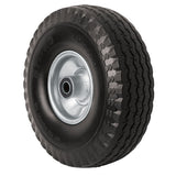 Goma 10'' imponchable eje central para carro de cara 120k fiero