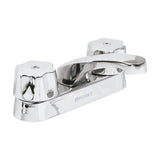 Mezcladora de lavaano 4" cuello nariz larga puños hexagonales vuelta copleta de laton foset basic