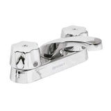 Mezcladora de lavaano 4" cuello nariz larga puños hexagonales 1/4 vuelta de laton foset basic