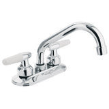 Mezcladora de fregadero 4" tipo bar puño palanca tipo cono de laton foset basic