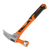 Martillo 18oz uña recta para ciba ango de fibra de vidrio truper..