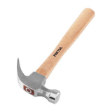 Martillo 16oz seipulido uña curva ango de adera pretul