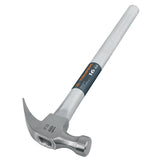 Martillo 16oz pulido uña curva ango tubular truper..