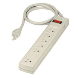 Multi-contacto supresor, 6entr, 270j, volteck