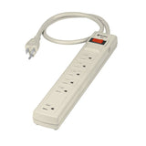 Multicontacto indicador,6 entradas voltech