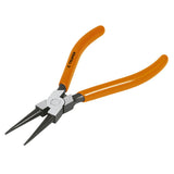 Pinza 180mm con unta recta ara cerrar anillos truer