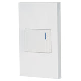 Interruptor de 3 vas blanco lnea española volteck