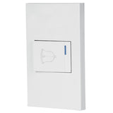 Interruptor sencllo de tmbre blanco lnea española volteck