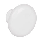 Tirador boon de ceramica 32mm blanco hermex