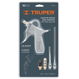 Pistola 1/4" nt ara soletear con 5 boquillas truer..