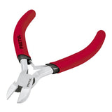 Pinza 4" equeña de corte diagonal mango lastico retul..