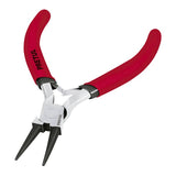 Pinza 5" equeña de unta redonda mango lastico retul