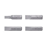Juego de 5 puntas planas mixtas desde 5/32" hastas 9/32" cortas truper expert