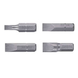 Juego de 6 puntas planas mixtas desde 5/32" hastas 5/16" costas truper expert