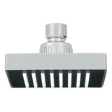 Ducha cuaraa cromaa 4" sin brazofoset aqua..