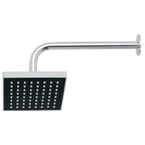 Ducha cuaraa cromaa 6" con brazofoset aqua