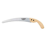 Serrucho de poda 13" hoja curva mango de madera truper expert..