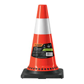 cono de precaucion base negra y reflejante