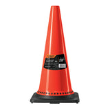 cono de precaucion con base negra