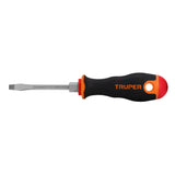 Desarmador plano 3/16" x 3" mango Comfort Grip