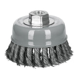 cepillo de alambre trenzado fina para esmeriladora