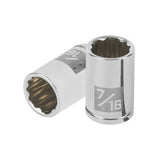 Cubo meanio 3/8" entrada 1/4" estriado truper+