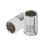 Cubo meanio 1/2" entrada 1/4" estriado truper..