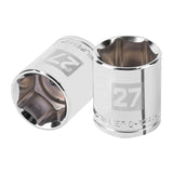 Dado cuadro 1/2", Truper