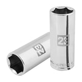 Dado largo, 6 puntas, cuadro 1/2", Truper