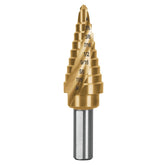 barrena escalonada de titaneo