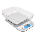 Bascula digital con tazon para cocina 5