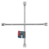 Lave de cruz 16" puida y cromada, trup