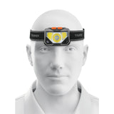 Linterna de minero con sensor recargable