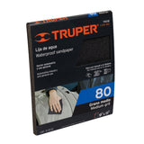 LIJA DE AGUA GRANO 80 TRUPER