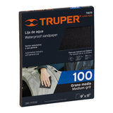 LIJA DE AGUA GRANO 100 TRUPER