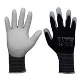 Guantes d/poliuretano ux-mec-l truper