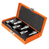 @juego de cubos mecanicos 6 piezas de 4mm a 10mm entrada 3/8cortos truper