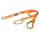 Linea de vida dobe gancho y absorbedor de impacto inguete 350bs truper