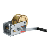 malacate con manivela con cable