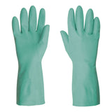 guantes limpieza nitrilo verde chicos