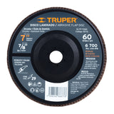 disco laminado de 7 con respaldo plastico